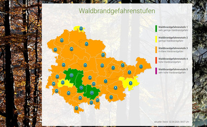 Waldbrandgefahr steigt schon im Frühling