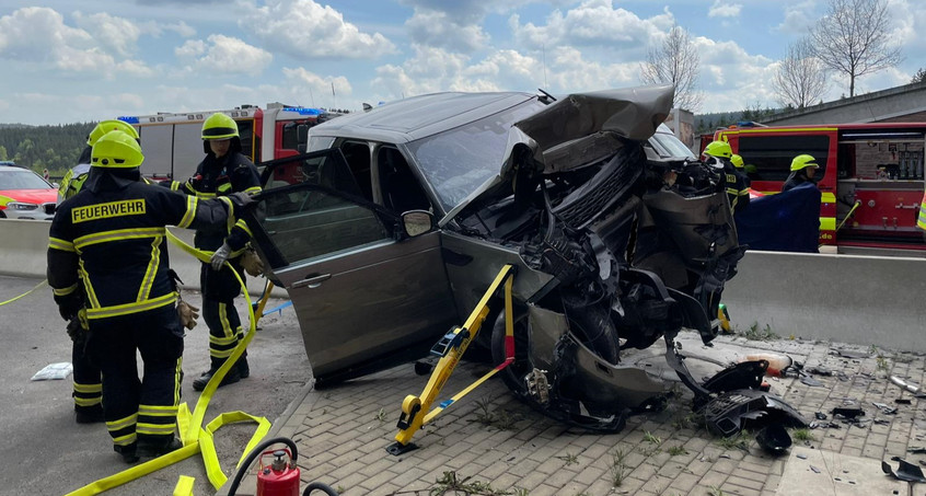 Tödlicher Unfall am Rennsteigtunnel