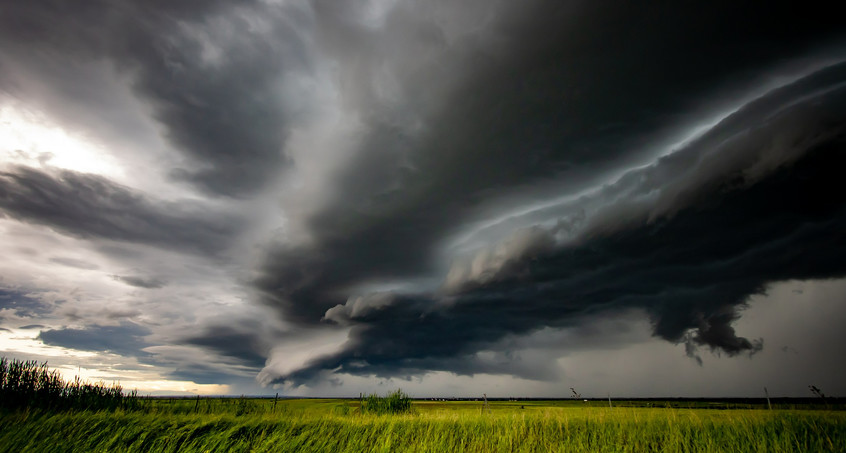 Wetterdienst warnt vor Starkregen und Gewitter