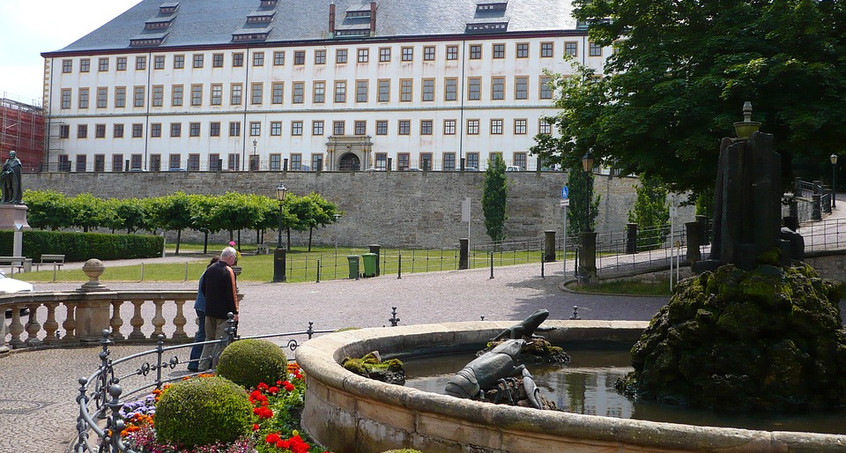 Proteste von Klimademonstranten: Vorsicht aber keine Angst auf Schloss Friedenstein 