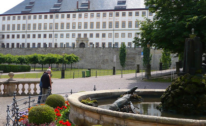 Proteste von Klimademonstranten: Vorsicht aber keine Angst auf Schloss Friedenstein 