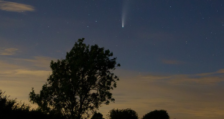 Komet "Tsuchinshan-Atlas" ist der Star am Oktoberhimmel 