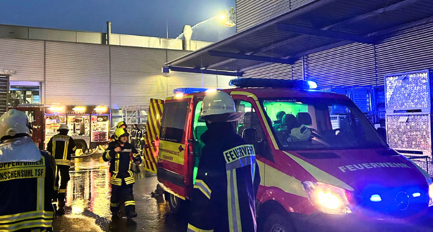 Brand bei Autozulieferer in Marksuhl