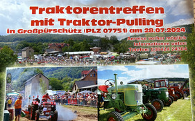 Sommerfest und Traktorentreffen in Großpürschütz 
