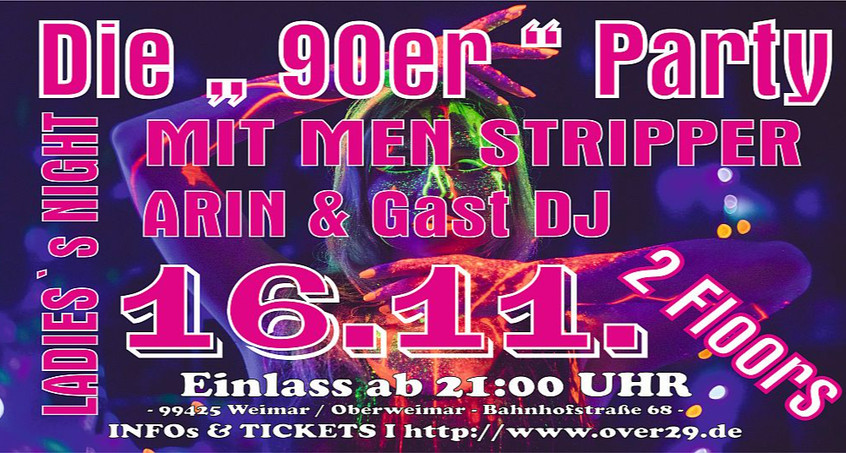 DIE 90er - Ladies Night Party