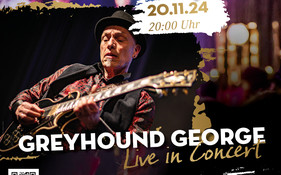 Lebhaft im TheaterCafé -  Greyhound George Duo