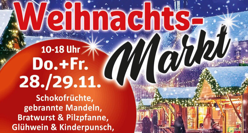 Weihnachtsmarkt mit Dr. Emkus für das Kinderhospiz Mitteldeutschland